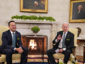 Irish PM Leo Varadkar (Left) and US President Joe Biden ( Right ). Credit | PA Images